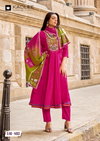 Roopam By Kadlee Mull Chanderi Kurti With Bottom Dupatta Exporters In India